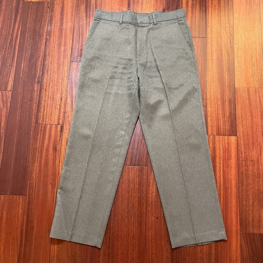 Vintage Levis Action Slacks Pants Mens 34x29 Brown Trousers Preppy 70s 80s